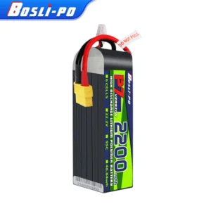 Boslipo P7 2200mAh 95C 6S FPV Battery