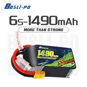 Boslipo S8 1490mAh 160C 6S FPV Battery