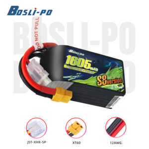 Boslipo S8 1605mAh 160C 6S FPV Battery